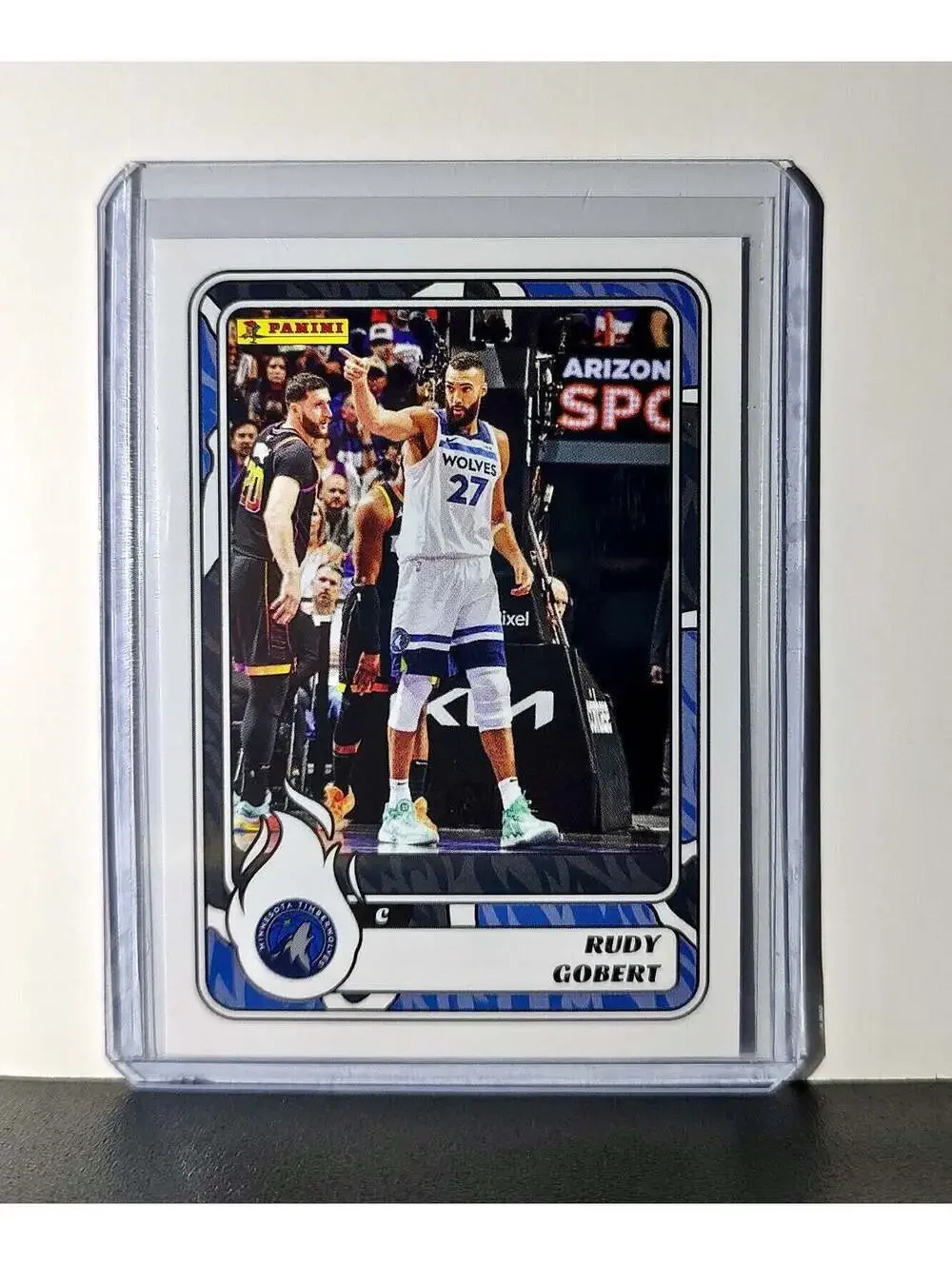Rudy Gobert 2024-25 Panini NBA #25 Sticker Card Minnesota Timberwolves